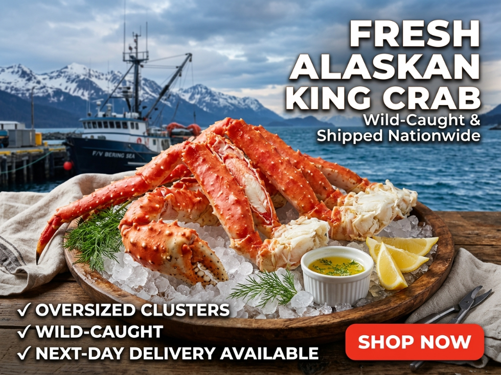 Premium Bering Sea Colossal Red: Sustainably Wild-Caught & Flash-Frozen for Peak Freshness